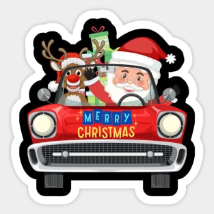 Merry Christmas Sticker